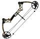 Camo Archery 20-70lbs Compound Bow Right Hand Bow and Arrows Set Target Hunting