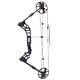 Compound Bow 8x Pure Carbon Arrows Archery Bow Set 30-60lb Adjustable Draw Power