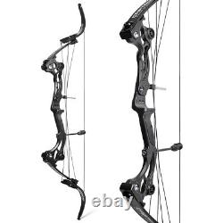 Compound Bow Archery 40-55lbs Recurve Bow Hunting Fishing Target Shooting 320FPS