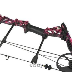 Compound Bow Arrow Set 40-60lbs Adjustable Archery Outdoor Target Hunting Shoot