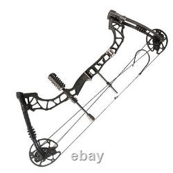 Compound Bow Arrows Set 30-70lbs Adjustable Archery Hunting Shooting Let Off 85%