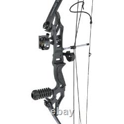 Compound Bow Arrows Set 35-50lbs Adjustable Aluminum Archery Hunting Shooting