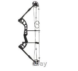Compound Bow Carbon Arrow Kit Set 30-55lbs Adjust Archery Field Bow Shooting