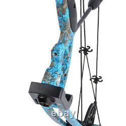 Compound Bow Carbon Arrow Set 30-55lbs Adjust Archery Field Bow Hunting Shooting