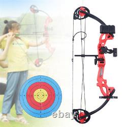 Compound Bow Kit Outdoor Target Shooting Training Archery 15-25lbs Adjustable