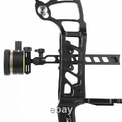 Compound Bow Sight 5 Pin. 019 Adjustable Lens Long Rod Archery Hunting Target