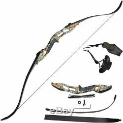D&Q 56 Archery Takedown Recurve Bow Hunting Bow and Arrow Set Adult Target