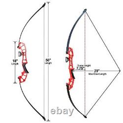 D&Q Archery Set Adult Bow and Arrow Set Adult Takedown Recurve Bow Hunting Bow