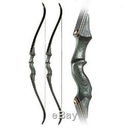 D&Q Archery Takedown Recurve Bow Hunting 60 50lbs Target Practice Outdoor