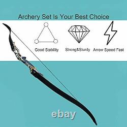 D&Q Takedown Recurve Bow Bow and Arrow for Adults Archery Set Adult Metal Riser