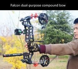 Dual-Use Launch Steel Ball Compound Bow Shooting Bow And Arrow Outdoor Hunting
