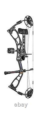 ELITE EMBER Right-Hand 10# to 60# Youth Ladies Archery Hunting Bow 15 to 29 BK