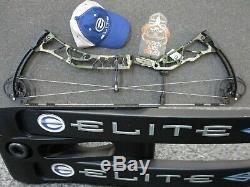 Elite Ritual-35 26½ 31 RH 55# 65# Archery Compound Hunting Bow Kuiu Verde