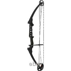 Genesis Gen-X Compound Archery Target Practice & Hunting Bow, Right Hand, Black