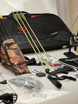 HOYT RX-3 Carbon Compound Hunting Bow Custom Bundle see pics