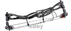 Hunting Archery Compound Bows 40-70 lbs Right Hand Shooting Hunting Bow Black