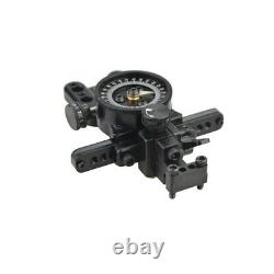 Hunting Archery RightHand 5 Pin Compound Bow Sight Micro Adjustable Pointer Lens