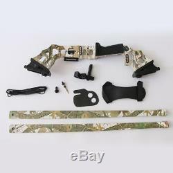 IRQ Archery 40Lbs Hunting Takedown Recurve Bow Alloy Right Hand Camo Longbow Set