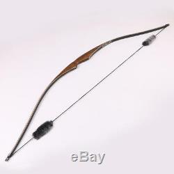 IRQ Archery Hunting Recurve Bow Traditional Wood Longbow Targeting Right Hand
