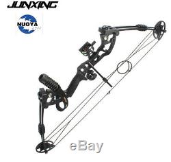 JUNXING Archery M131 Compound Bow Right Hand Hunt Target 30-55lbs Sport Black