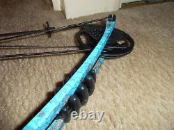 JUNXING Compound Bow + Carbon Arrows Set 30-55lbs Adjustable Right hand+ EXTRAS