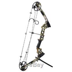 JUNXING M120 20-70lb Compound Bows Right Hand Set Hunting Men Target Camouflage