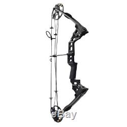 JUNXING M120 Archery Compound Bows Hunting Right Handed Set Carbon Arrows Points