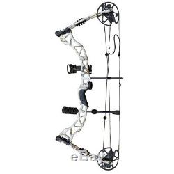 KAIMEI 35-70LBS Archery Compound Bows Hunting Target Right Handed Carbon Arrows