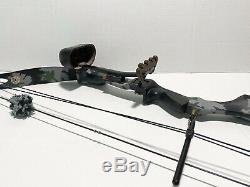 Kwikee kwiver camouflage hunting bow ready to use is metal