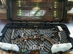 MATHEWS Heli-M Beautiful Bow Lost Camo Package Tuned and Ready to Hunt 65# 29