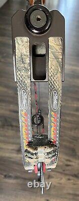 Mathews Monster 6 Compound Bow 27.5 60-70# 350+ FPS! Very Fast & Accurate