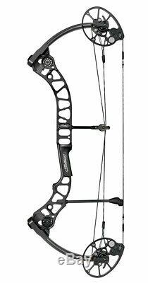 Mathews Tactic Right Hand 27 Draw 50# to 60# Compound Hunting Bow Black Carbon