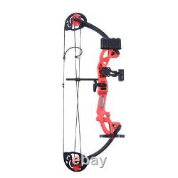 Mini Compound Bow Arrow Set 25lbs Fishing Hunting Shooting Archery Right Hand