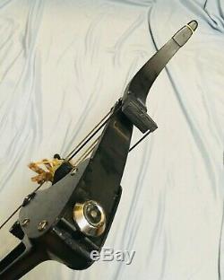 Mint Black Oneida Eagle Bow Fishing Hunting Right Med Draw 27-31 25-45-65 lb