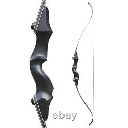 NEW Archery Recurve Bow 30-65lbs 60 Longbow Takedown Right Hand Adult Hunting