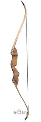NEW Archery Takedown Recurve Bow 55# Right Hand 60 AMO Length Hunting Target