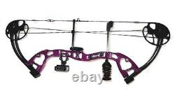 NEW Bear CRUISER Lite Purple Dream Compound Bow with Arrows RH