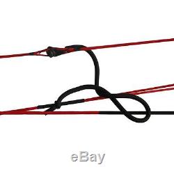 New Archery RTH 35-70Lbs Right Hand Compound Bow & Hunting Accessories Set Black