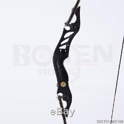 New Laminated Foam Core Recurve ILF Limbs 17 Horn Riser Hunting Bow For Archery