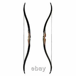 OEELINE Airobow One Piece Recurve Bow 54in Professional Hunting Longbow Right