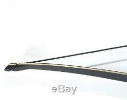 Original Black Hunter Right Hand 60 Longbow Hunting Shooting Bamboo Core Limbs