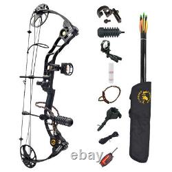 Outdoor 19-70lb Hunting kit Archery Compound Bow and arrow Set Arrow Adult Field