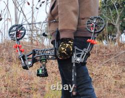 Outdoor hunting dual-use can launch steel ball compound shooting bow and arrows