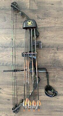 PSE F-1 Maxis HL 55-70# 28-30 Sight Quiver Rest Arrows 3D Hunting Dual Cam FAST