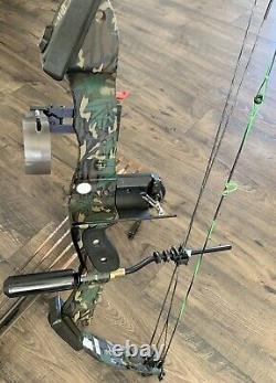 PSE F-1 Maxis HL 55-70# 28-30 Sight Quiver Rest Arrows 3D Hunting Dual Cam FAST