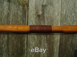 Pacific Yew Snakey Primitive style 40lbs@25 hunting bow selfbow Linen string