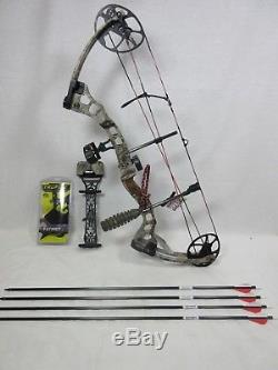 Parker GR-30 Right Hand Compound Bow Hunting Package 20-70# 17-30" Camo