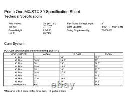 Prime One STX 39 50-60# 29 PCS Cam Target Competition 3D Compound Black