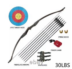Recurve Bow Arrow Set 30 40 Lbs Takedown Bows With Arrows Target Left Right Hand