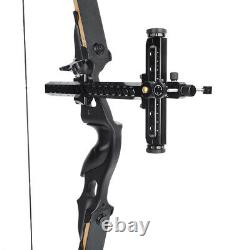 Recurve Bow Target Sight High Accuracy 1 Pin Adjustable Archery Shooting Hunting